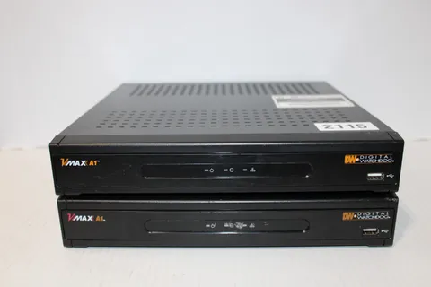 Lot Of 2 Digital Watchdog VMAX A1 DW-VAONE8 Surveillance AHD DVR No HDD As Is