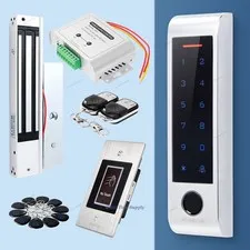 HOMSECUR Weatherproof IP66 APP WIFI Fingerprint PIN Access Control Touch Keypad