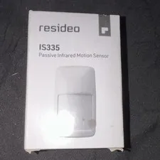 Resideo IS335 Wired Indoor PIR Motion Sensor, White, Pet Friendly, 12m