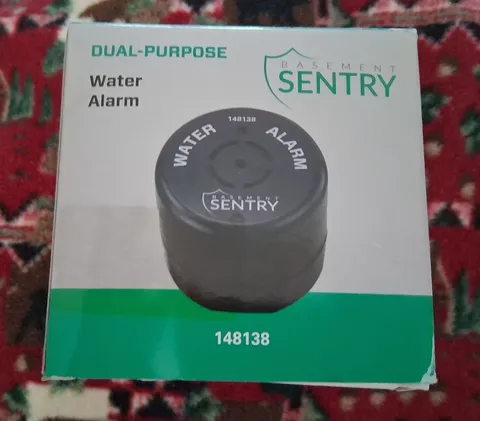 WATER ALARM dual-purpose Basement Sentry 148138 NEW! sump pumps, water heaters,