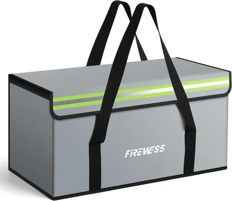 Large Fireproof Safe Bag, 24X12X12'' Fireproof Document Bag, Large Capacity
