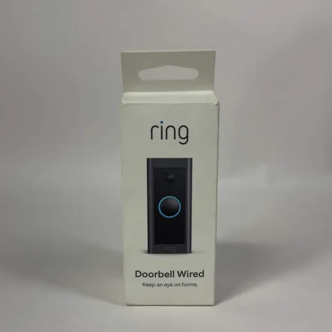 Ring Doorbell Wired Outdoor Security Camera 5AT3T5 Unclaimed