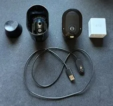 Arlo Pro 3 Wireless Security Camera With Battery ,Stand and Charger Cable