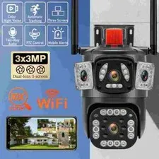 9MP HD Camara De Seguridad WIFI Inalambrica Para Casa Exterior Con Audio y Video