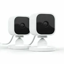 Blink Mini Indoor Plug-In HD Smart Security Camera - Pack of 2