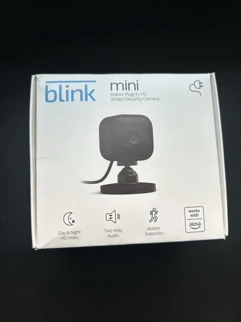 Blink BCM00300UB Mini Indoor 1080p Wi-Fi Security Camera - Black