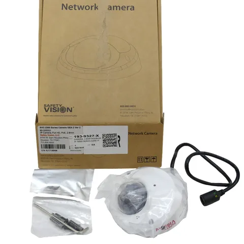 Safety Vision SVC-2200 Series Gen 2 Full HD PoE 2.8mm Network IP Camera Unit