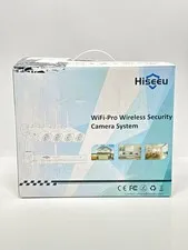 Hiseeu 16CH Wireless Security Camera System 4x 3MP Cameras 1TB HDD NVR