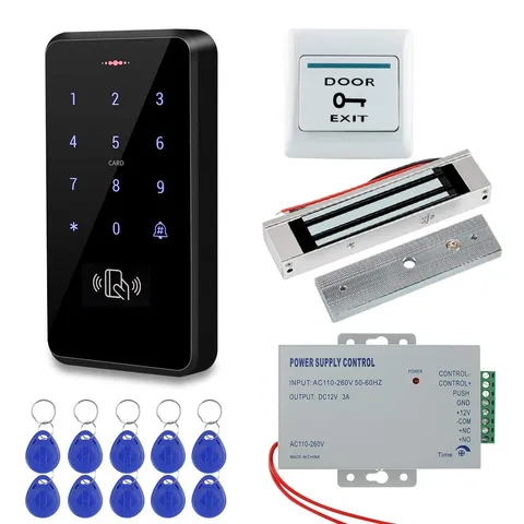 IP68 Waterproof Outdoor Door Access Control System Kit RFID Access Control Ke...