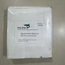 Pacific Electronics Apartment Intercom Station 3406 5/6 wired connect