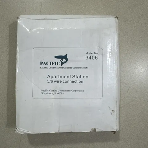 Pacific Electronics Apartment Intercom Station 3406 5/6 wired connect