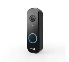 MyQ Video Doorbell 2K Camera Battery/Wired Color Night Vision