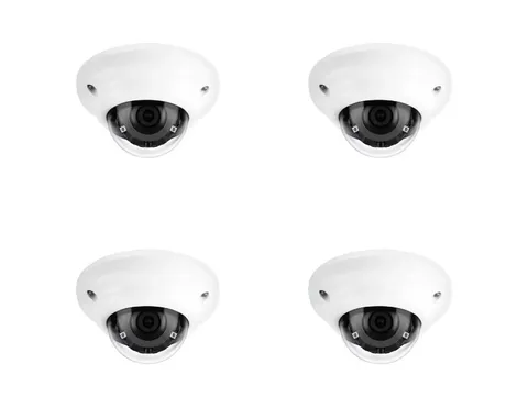 Ganz ZN1A-M4DTFN3 | Lot 4 | 2MP IP Mini Dome 2.8mm Sony STARVIS IR Analytics NEW