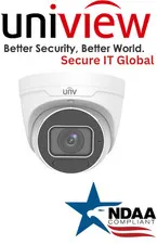 UNV 4MP HD Audio IP67 NDAA Uniview Eyeball Network IP Security Camera 2.8~12mm