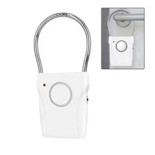 JIAN BOLAND Door Handle Alarm - Vibration-Activated Security Alert with 120DB...