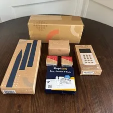 SimpliSafe Gen 3 Security System BS3W KP3W 6 Entry Sensors Wireless New OPEN BOX