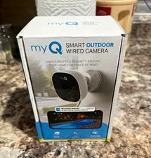 MyQ Smart Outdoor Wired Camera - unopened and sealed