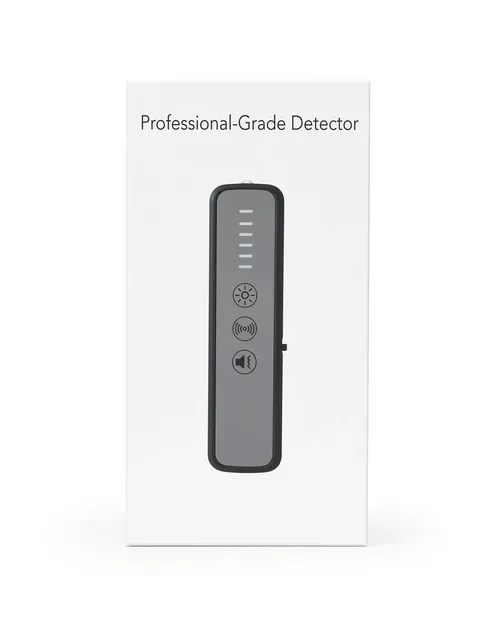 HYTAMY Hidden Camera Detector Professional-Grade RF Bug Finder Black