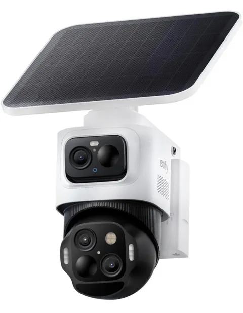 eufy eufyCam S4 Solar Security Camera Wireless Outdoor 4K UHD Color Night Vision