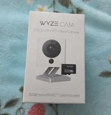 Wyze Cam v2 1080p Wi-Fi Indoor IP Security Camera w/ 32GB microSDHC