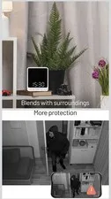 Wasserstein Alarm Clock Camera Case - Compatible with Wyze Camera V4/V3/V3 Pro/O