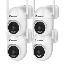 Jennov 5MP 2-Way Audio PTZ Camera Audio Alarm WIFI Security Camera Outdoor