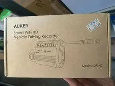 Aukey Smart WiFi HD Vehicle Driving Recorder Model #:DR-H2 Black  
