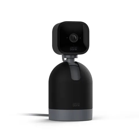 Blink Mini Pan-Tilt Smart Security Camera 1080p Indoor Black, Motion Detection