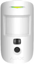 Ajax MotionCam (9NA) White Wireless Motion Detector with Photo Camera WH3
