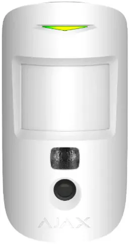 Ajax MotionCam (9NA) White Wireless Motion Detector with Photo Camera WH3