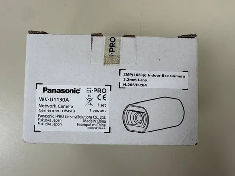 PANASONIC WV-U1130A NETWORK CAMERA