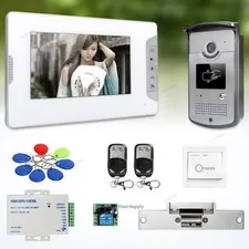 7inch Video Security Door Phone with Intra-monitor Audio Intercom for Apartment