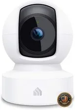 1080p Indoor Pan Tilt Security Camera Motion Detection Night Vision 2-Way Audio