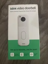 Blink Video Doorbell - Battery Powered, Head-to-Toe HD View, White