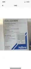 NuTone ISA-339WH Audio Intercom Outdoor/Weatherproof 5" Outside Speaker IM-3303