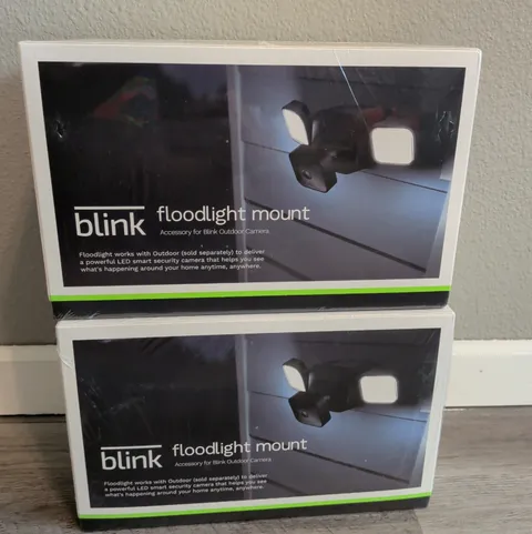 2 Blink Floodlight Mount Accessory for 3rd Gen Outdoor Camera w/ Micro USB NEW