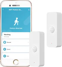 Wifi PIR Motion Sensor: Smart Indoor Motion Detector with App Notification Alert