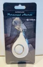 PERSONAL ALARM by SAFESOUND-  125dB Self Defense Keychain for safety! FREE SHIP!