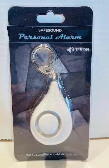 PERSONAL ALARM by SAFESOUND-  125dB Self Defense Keychain for safety! FREE SHIP!