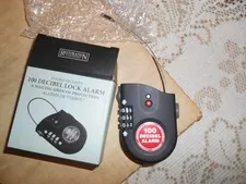 Restoration Hardware mini lock/ security Alarm -unused