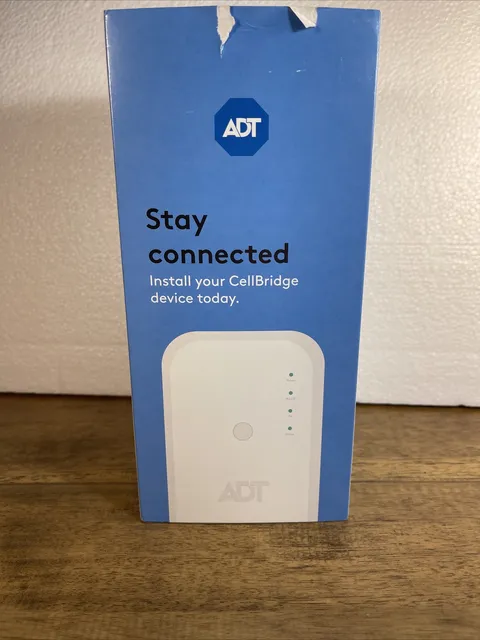 ADT "CellBridge" Alarm System Upgrade Unit, 3G to 4G, 24-hr Backup, New NIB