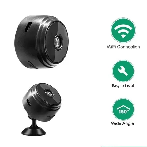 Mini Wireless Record Camera WiFi IP Home Security DVR Night Vision HD USB 1080P