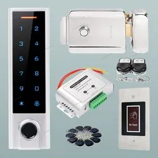 HOMSECUR Weatherproof WIFI Fingerprint RFID Access Control Set Lock APP Unlock