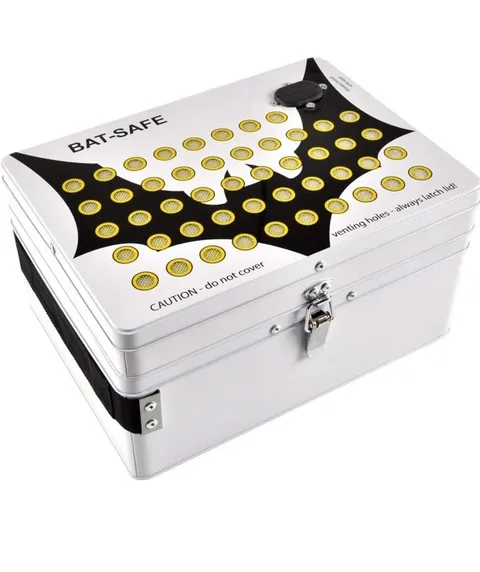Bat-Safe Lipo-Lithium Battery Charging Safe Box M Size