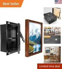 Invisible Security Wall Safe 16"x20" – Stylish Frame for Valuables Storage