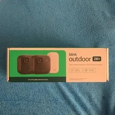 Blink Outdoor 2K+ Newest Model 2 Camera System Sync Module Black New