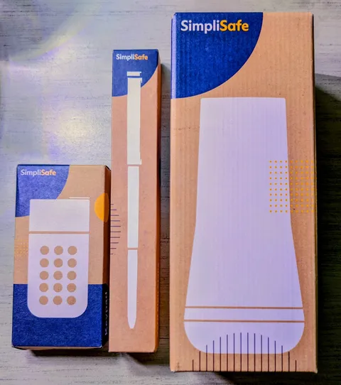 SimpliSafe Home Security System Base Station Wireless Keypad Entry Sensor Sealed