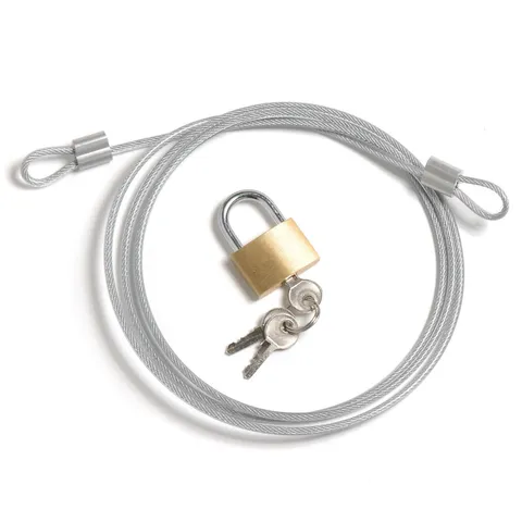 Global Industrial Security Cable Kit Cable Padlock And Keys