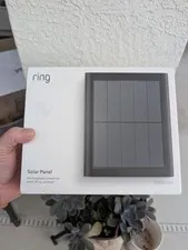 Ring Solar Panel 2nd Gen 4W Black for Spotlight Cam Pro Plus Stick Up Cam