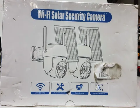 New 5G Cellular Solar Security Camera - 2K Ultra HD Wireless CQ40-NEW-SEALED BOX